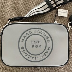 Gray Marc Jacobs Flash Crossbody Bag